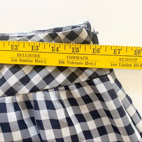 🌸New🌸 Gap Women’s Plaid Skirt Size 10 Navy NWT - Picture 8 of 9